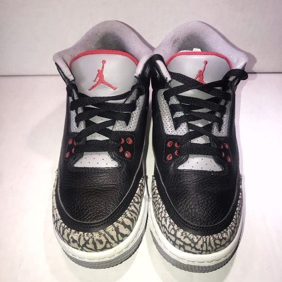 ❌Sold❌ Air Jordan Retro Black Cement 3 Size 6.5 - Picture 5 of 8